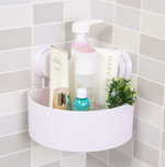 Powerful Suction Corner Bathroom Shelf