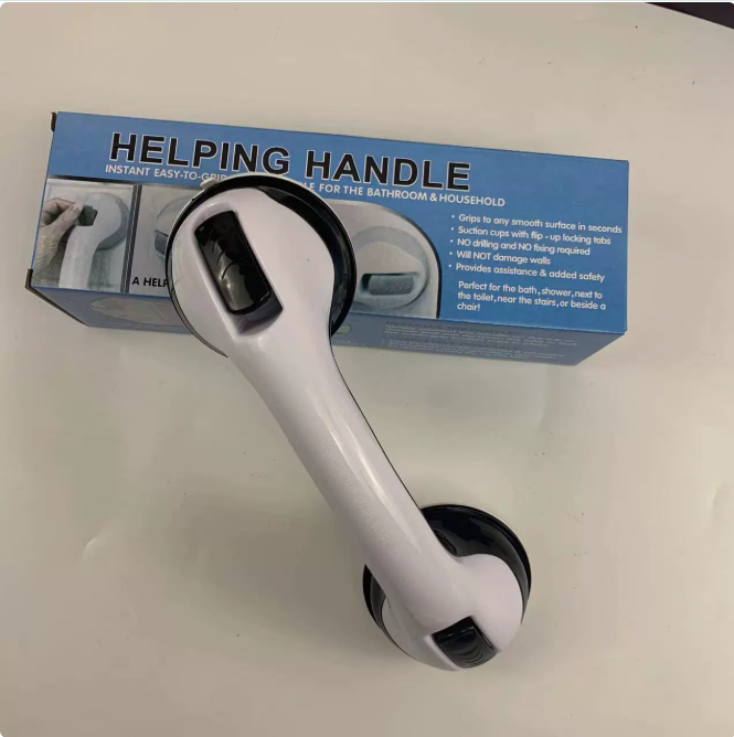 Vacuum Grip Bathroom Assist Bar