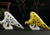 12-Hole Alto C Ocarina with Blue Floral Design