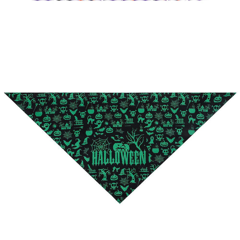Halloween Triangle Scarf for Pets