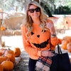 Halloween Pumpkin Sweatshirt