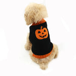 Knitted Pumpkin Sweater for Dogs - Halloween Theme