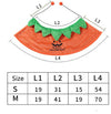 Halloween Pumpkin Double-Sided Cape for Dogs