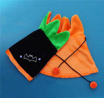 Halloween Pumpkin Double-Sided Cape for Dogs