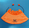 Halloween Pumpkin Double-Sided Cape for Dogs