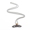 Red Diamond Spider Necklace & Heart Angel Gemstone Jewelry