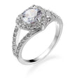 Minimalist Heart Zircon Jewelry Ring
