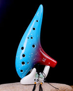 Colorful Starry Sky 12-Hole Ocarina - Professional Instrument