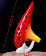 Colorful Starry Sky 12-Hole Ocarina - Professional Instrument