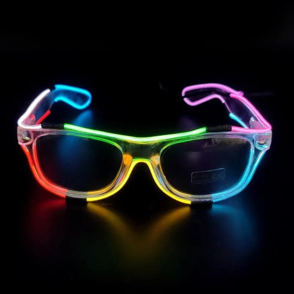 LED EL Wire Light Up Glasses