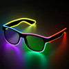 LED EL Wire Light Up Glasses