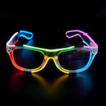LED EL Wire Light Up Glasses