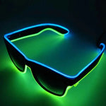 LED EL Wire Light Up Glasses