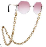 Acrylic Glasses And Mask Chain