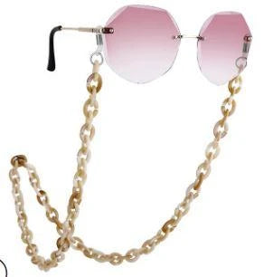 Acrylic Glasses And Mask Chain