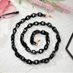 Acrylic Glasses And Mask Chain
