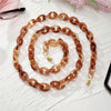 Acrylic Glasses And Mask Chain