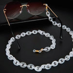 Acrylic Glasses And Mask Chain