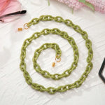 Acrylic Glasses And Mask Chain