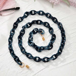 Acrylic Glasses And Mask Chain