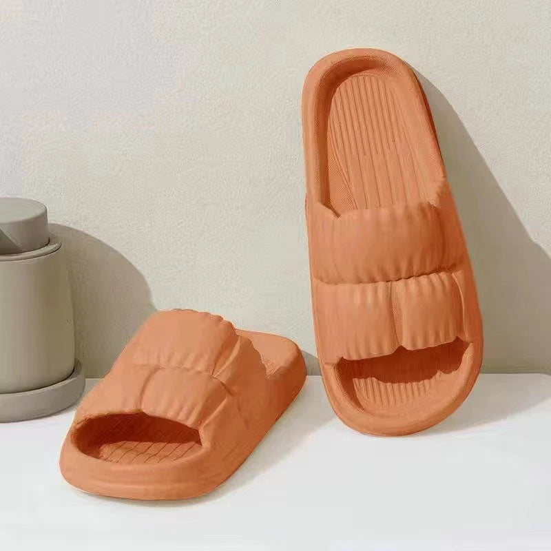 Thick Sole Women Bathroom Slippers