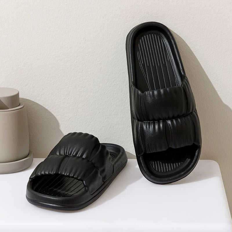 Thick Sole Women Bathroom Slippers