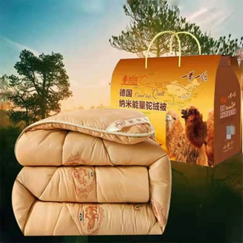 Nano Energy Camel Hair Thermal Blanket