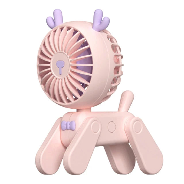 Portable USB Rechargeable Handheld Fan