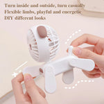 Portable USB Rechargeable Handheld Fan
