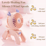 Portable USB Rechargeable Handheld Fan