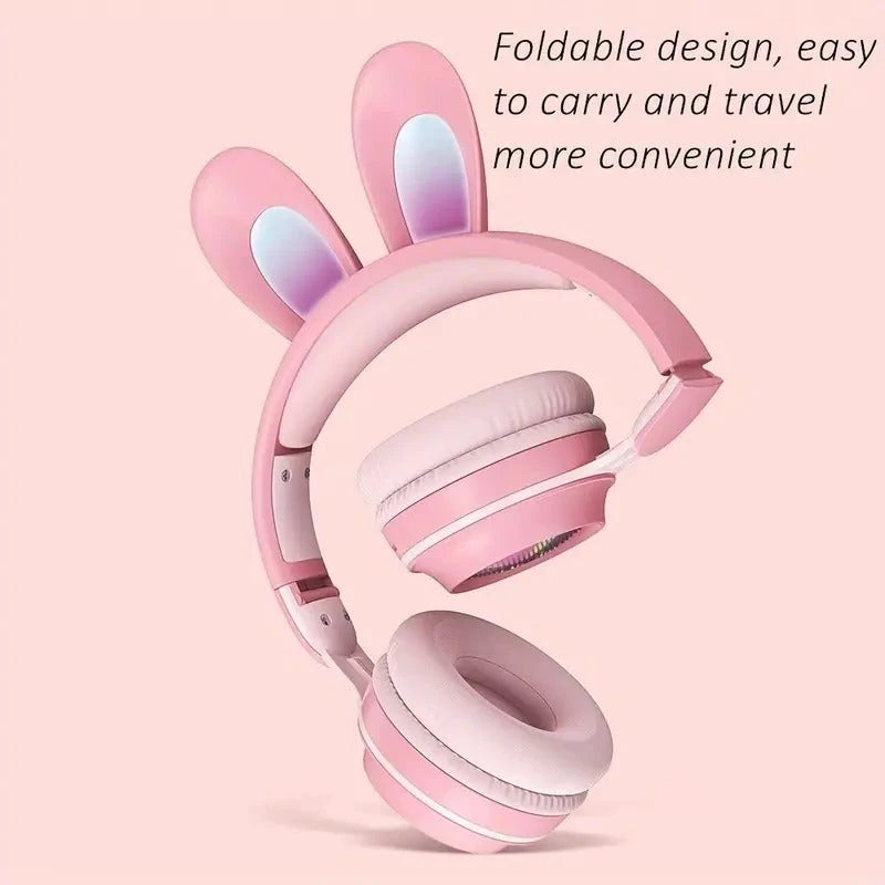 Cute Rabbit Wireless Headphones