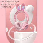 Cute Rabbit Wireless Headphones