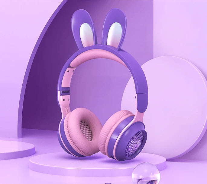 Cute Rabbit Wireless Headphones