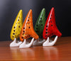 Wood Grain Pottery Ocarina