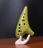 Wood Grain Pottery Ocarina