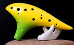 Wood Grain Pottery Ocarina