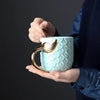 Creative Gold Mermaid Ceramic Coffee Mug