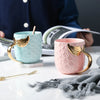 Creative Gold Mermaid Ceramic Coffee Mug