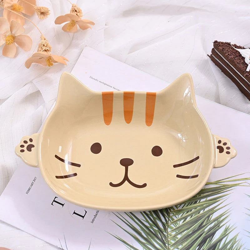 Ceramic Cat Claw Plate
