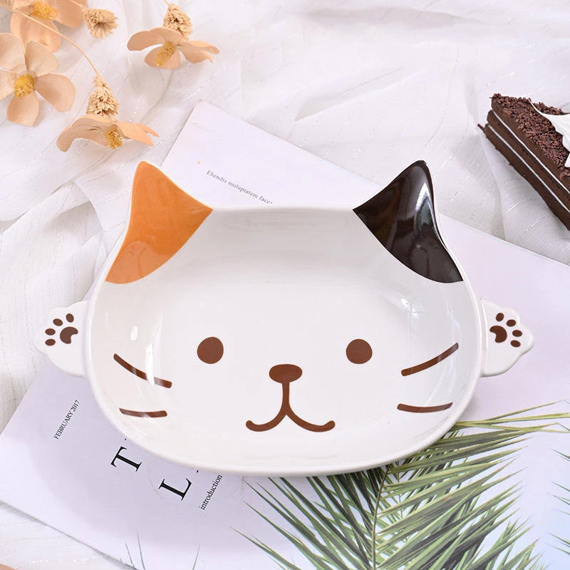 Ceramic Cat Claw Plate