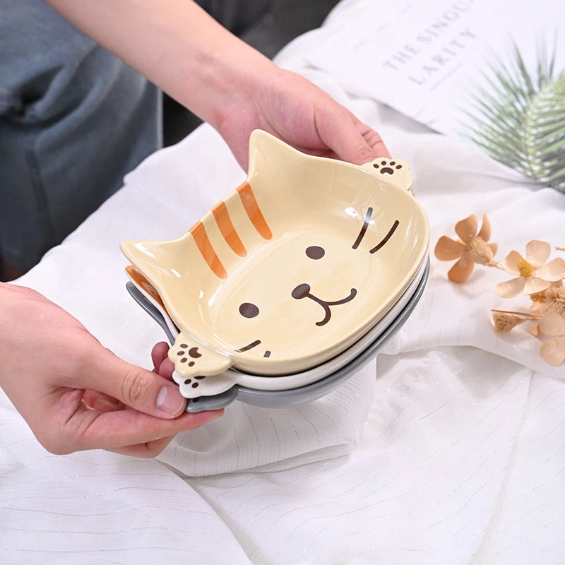 Ceramic Cat Claw Plate