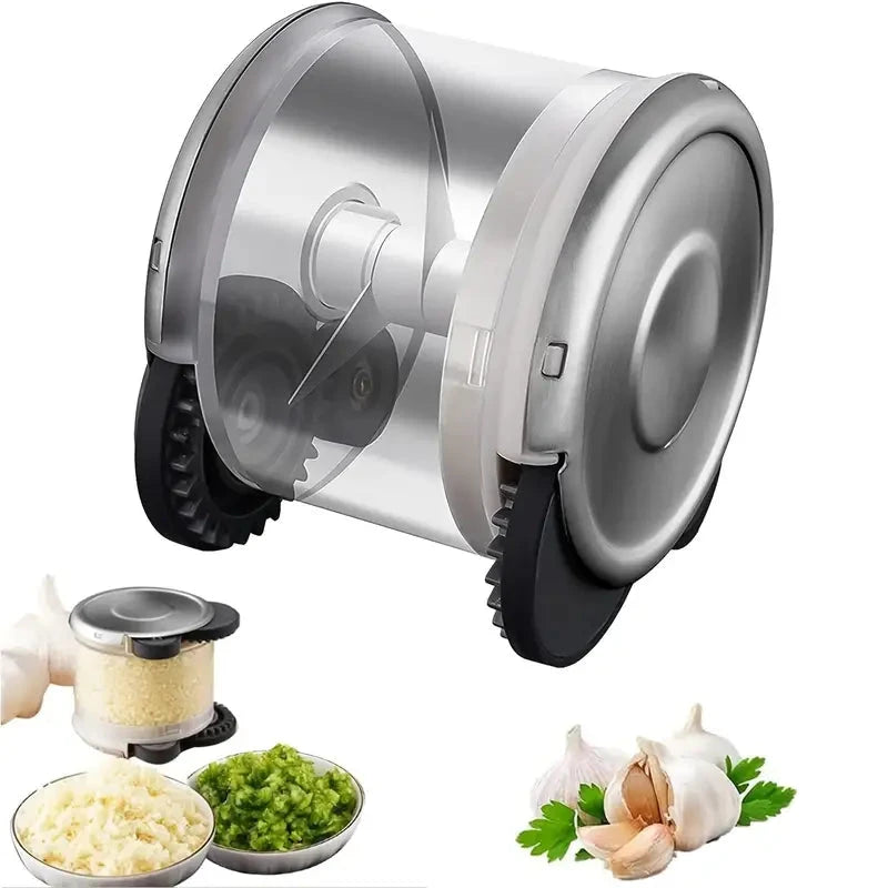 Rolling Garlic Chopper
