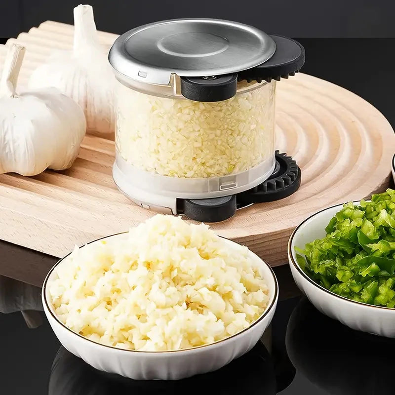 Rolling Garlic Chopper