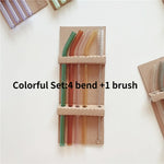 Colored Borosilicate Glass Straws