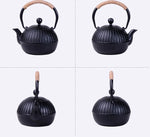 Cast Iron Japanese Teapot with Strainer