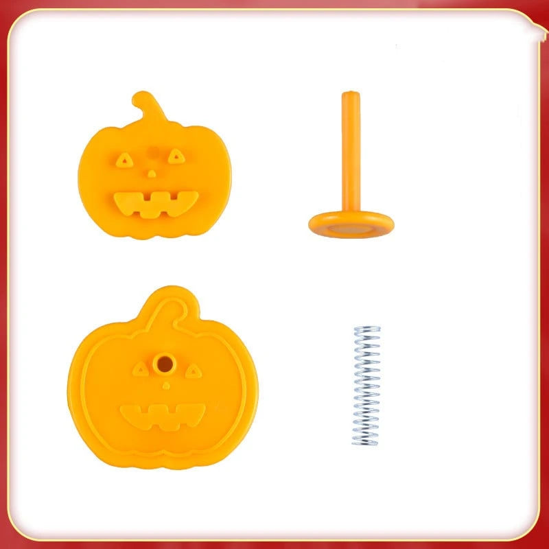 Halloween Cookie Cutter and Mold Baking Set