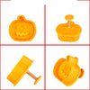 Halloween Cookie Cutter and Mold Baking Set