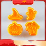 Halloween Cookie Cutter and Mold Baking Set