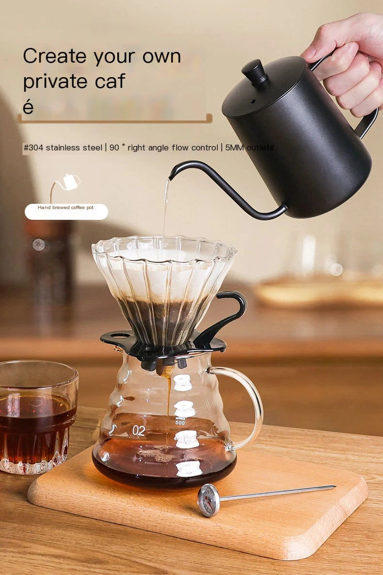 Stainless Steel Gooseneck Pour-Over Kettle