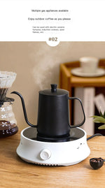Stainless Steel Gooseneck Pour-Over Kettle